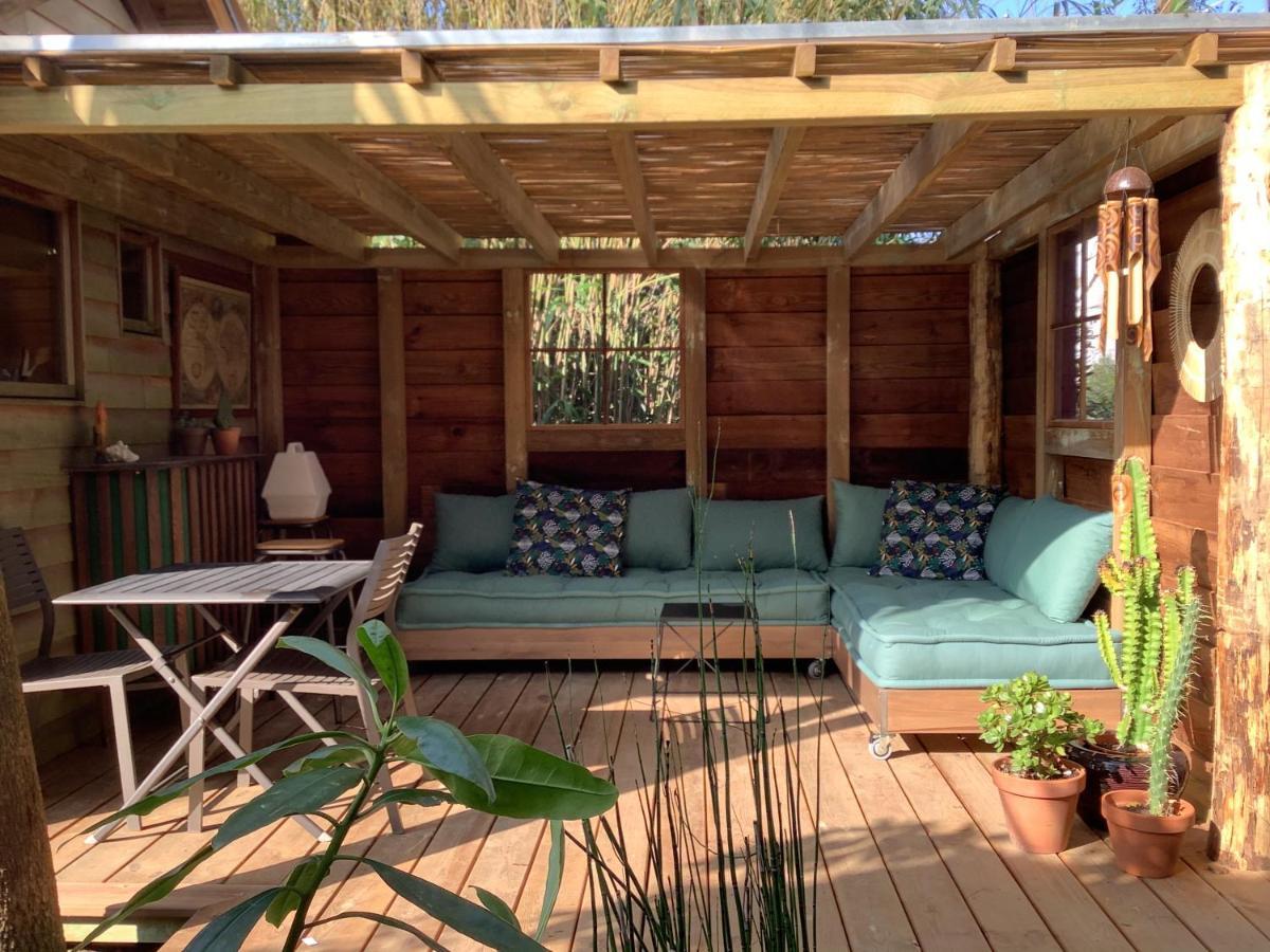La Cabane d'Arbolateia piscine&SPA Bidart Extérieur photo