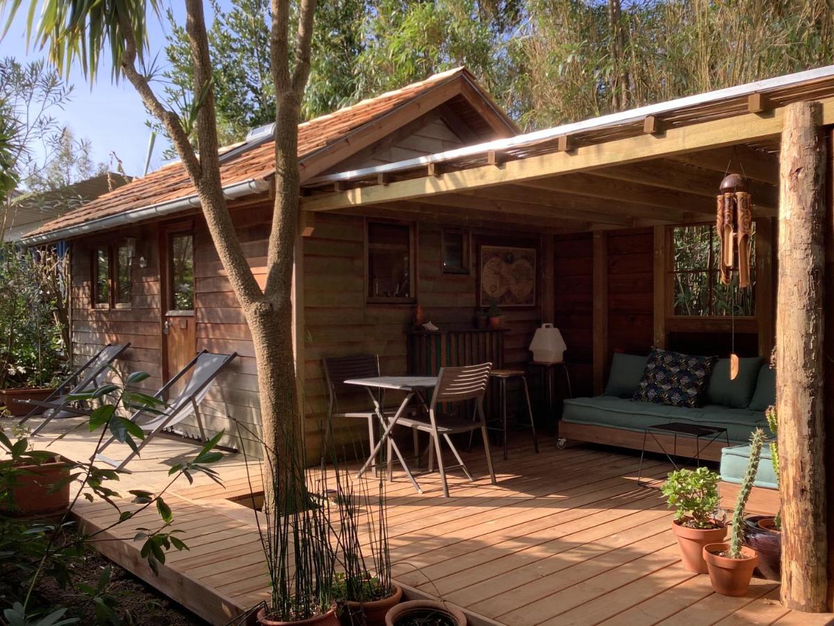 La Cabane d'Arbolateia piscine&SPA Bidart Extérieur photo